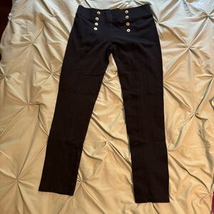 Mine Black Straight Leg Pants